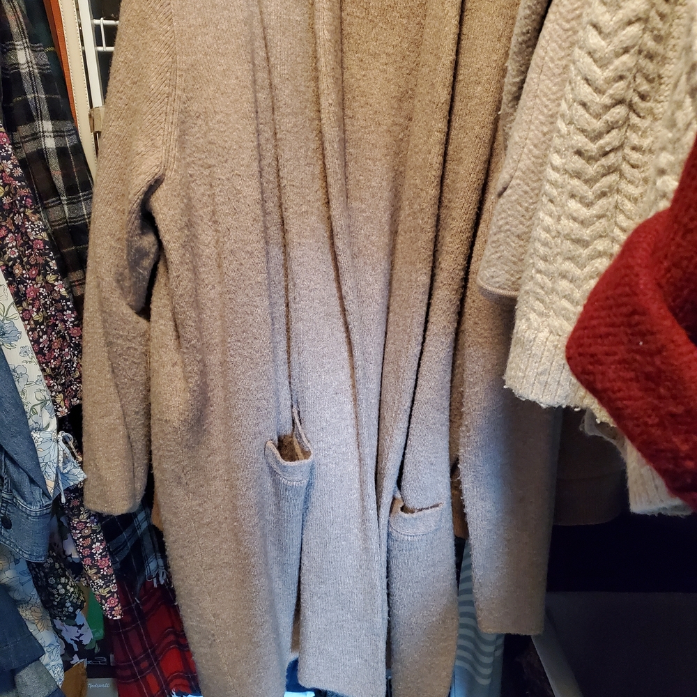 J. Crew Women's Cardigan in Tan